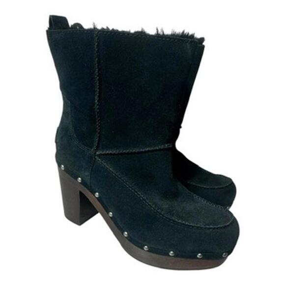 Women's Ugg Suede Kouri Boot Size 11 - Picture 6 of 15